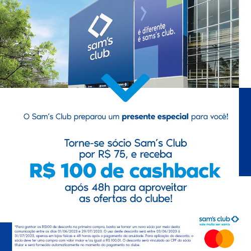 Cadastro de Sócio - Sam's Club